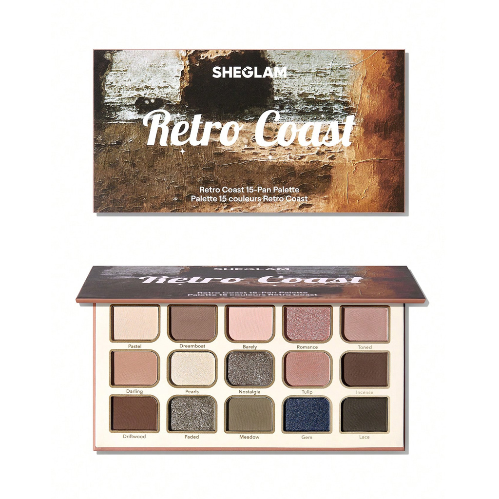 sheglam-retro-coast-15-pan-palette Sheglam Retro Coast 15-Pan Palette - Image 1