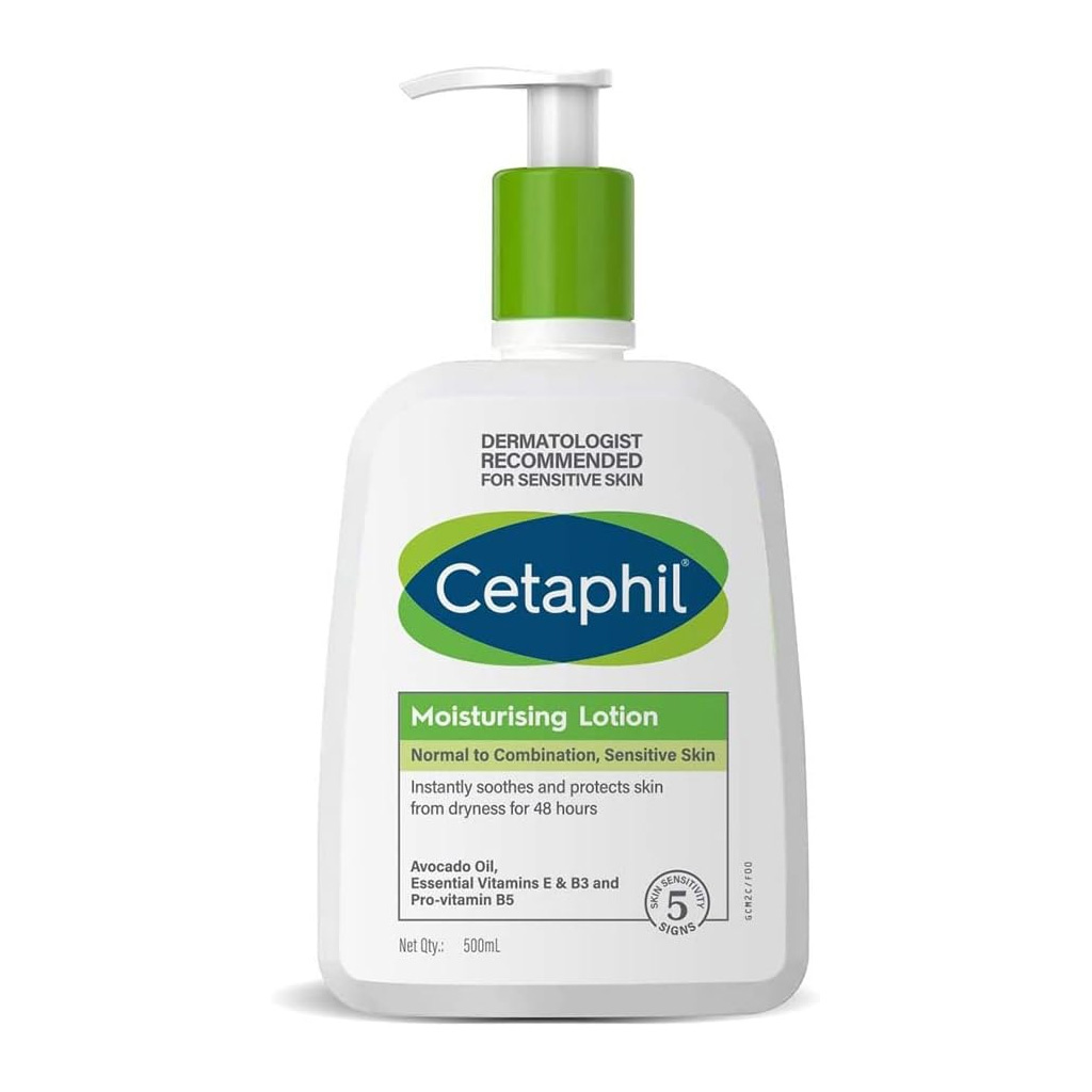 cetaphil-moisturising-lotion-normal-to-combination-sensitive-skin-500ml Cetaphil Moisturising Lotion, Normal To Combination, Sensitive Skin 500ml - Image 1