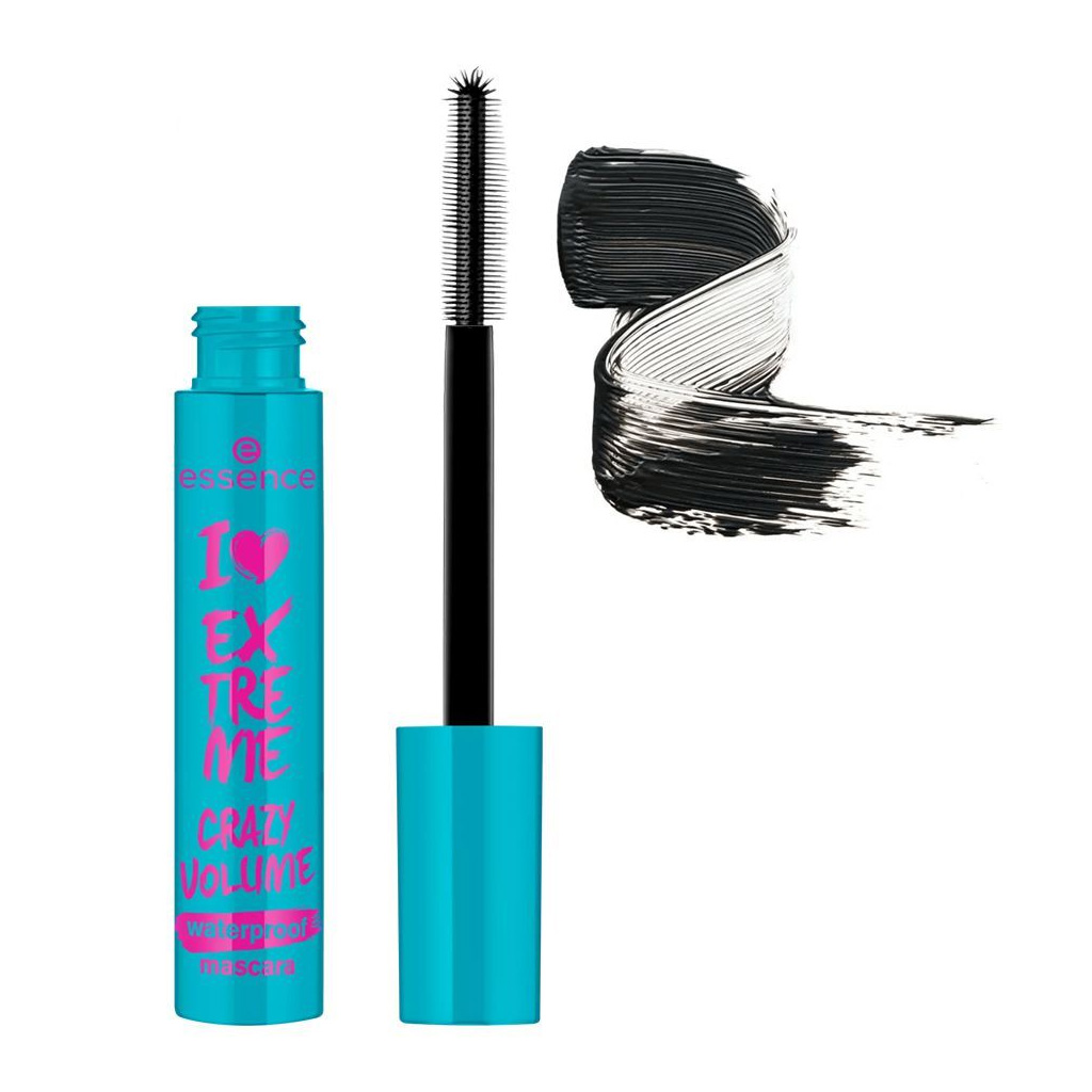 essence-i-love-extreme-crazy-volume-waterproof-mascara Essence I Love Extreme Crazy Volume Waterproof Mascara - Image 1