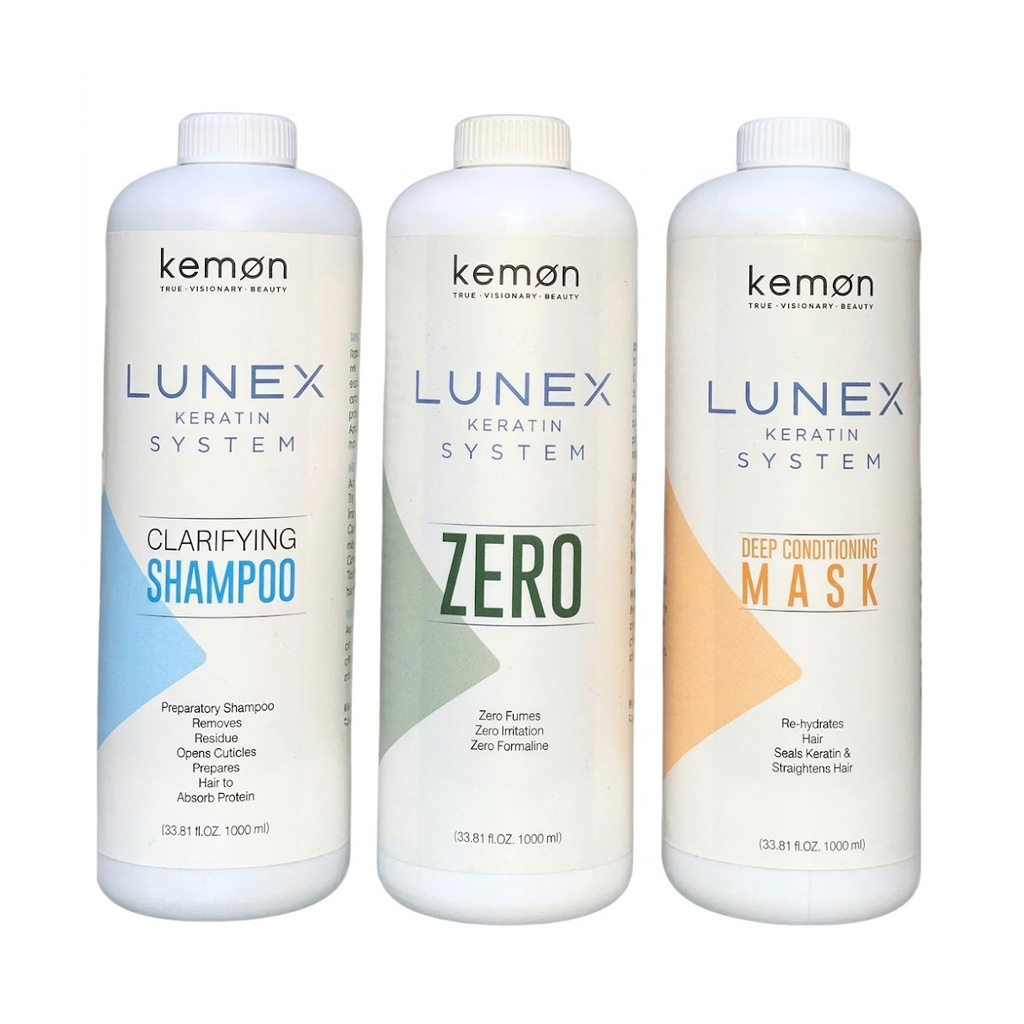kemon-lunex-zero-keratin-treatment-kit-1000ml Kemon Lunex Zero Keratin Treatment Kit 1000ml - Image 1