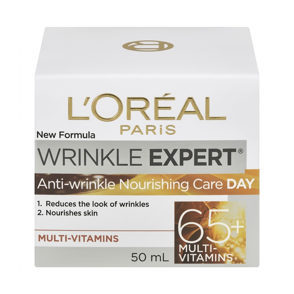 loreal-paris-wrinkle-expert-65-anti-wrinkle-nourishing-night-care-50ml L’Oreal Paris Wrinkle Expert 65+ Anti-Wrinkle Nourishing Night Care 50ml - Image 1