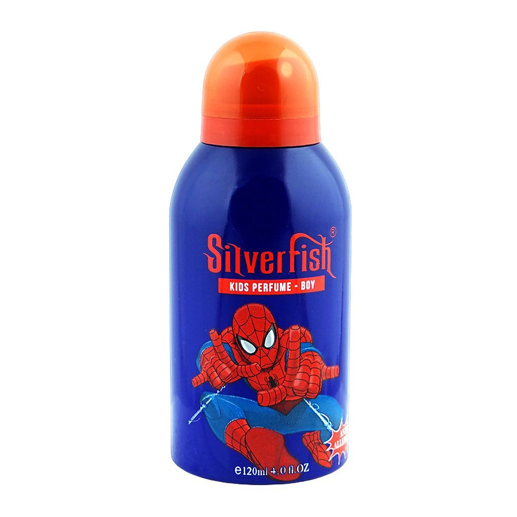 Silver Fish Spiderman Kids Body Spray, 120ml